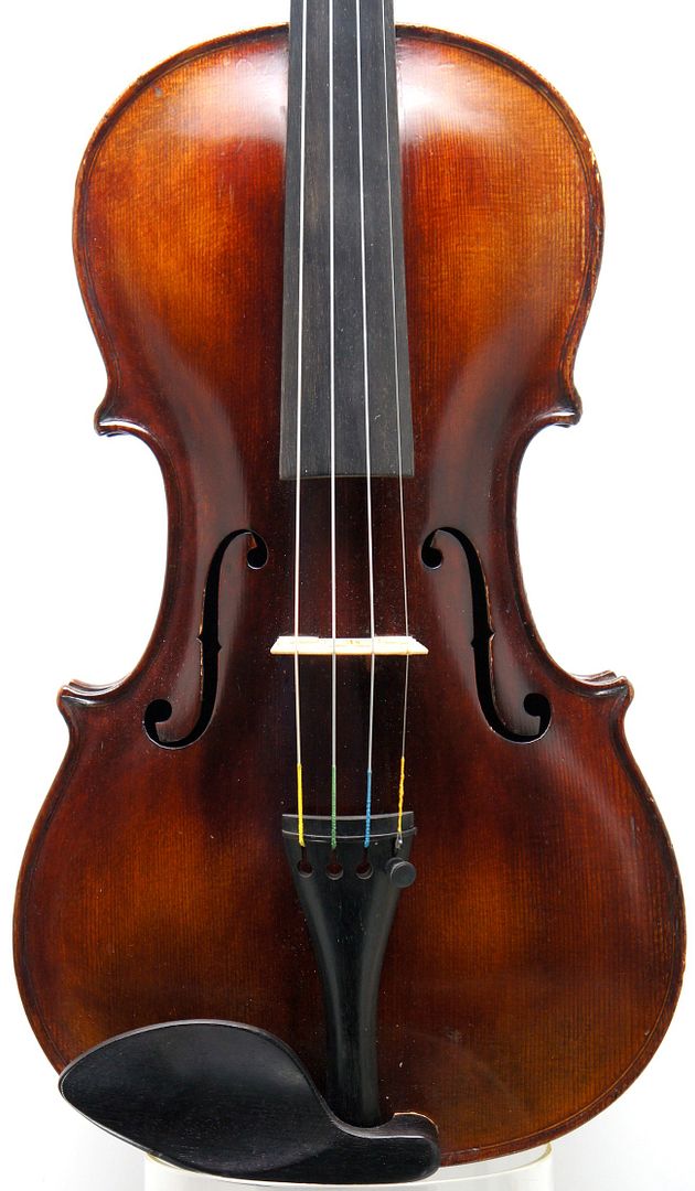 Excellent Antique German Violin by Friedrich August Glass c. 1860No