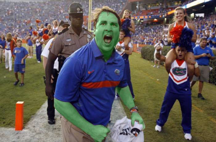 Best costume: Will Muschamp.