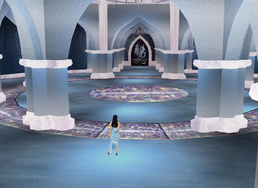 ice palace, imvu room ice palace