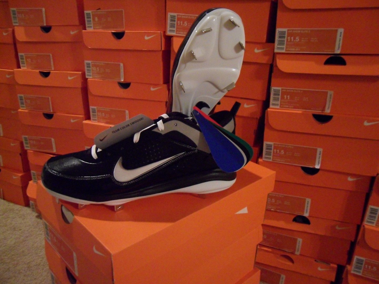 nike air show elite cleats