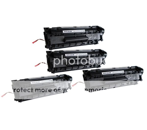 4X 104 FX 9 Toner Cartridge for Canon L120 MF4150 MF4270 MF4350 MF4370 