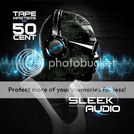 TAPEMASTERS INC. & 50 CENT – SLEEK AUDIO MIX CD  