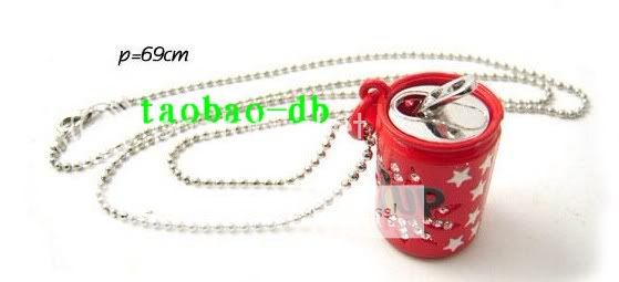 Fashion Cute Coke Can Necklace&Pendant  