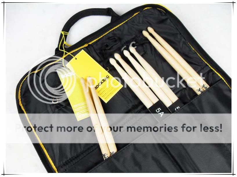 NEW  1 x Warwick RockBand 5 Pocket DrumSticks Bag  