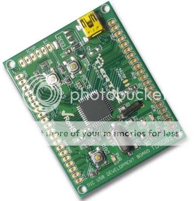   allowing for the board to be mounted onstrip board or breadboard