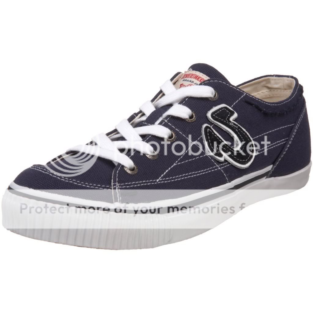 True Religion Hanabel Court Low Navy TR118113 09U Shoes Mens Sz 12 M 