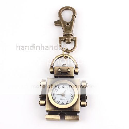 Antique Bronze Keychain Pocket Watch 7 Styles To Pick  