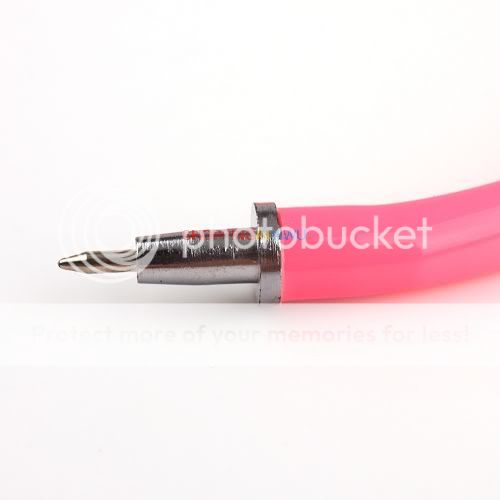   NEW 18x Pink Solid Pen & Bracelet Combo Ballpoint Writting Bangle W193