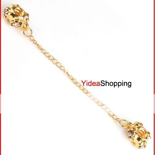 Hot Sale  Safety Chain Alloy Beads Fit Charms Bracelets 