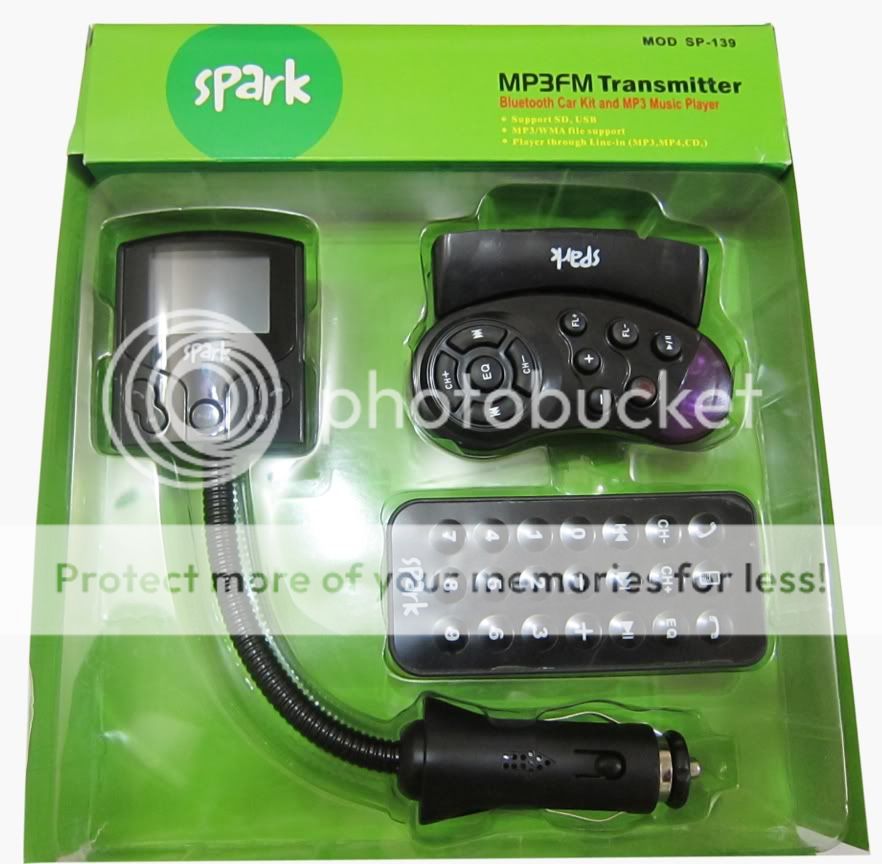 Car FM Modulator with Mp3 Player and Bluetooth Handfree price in