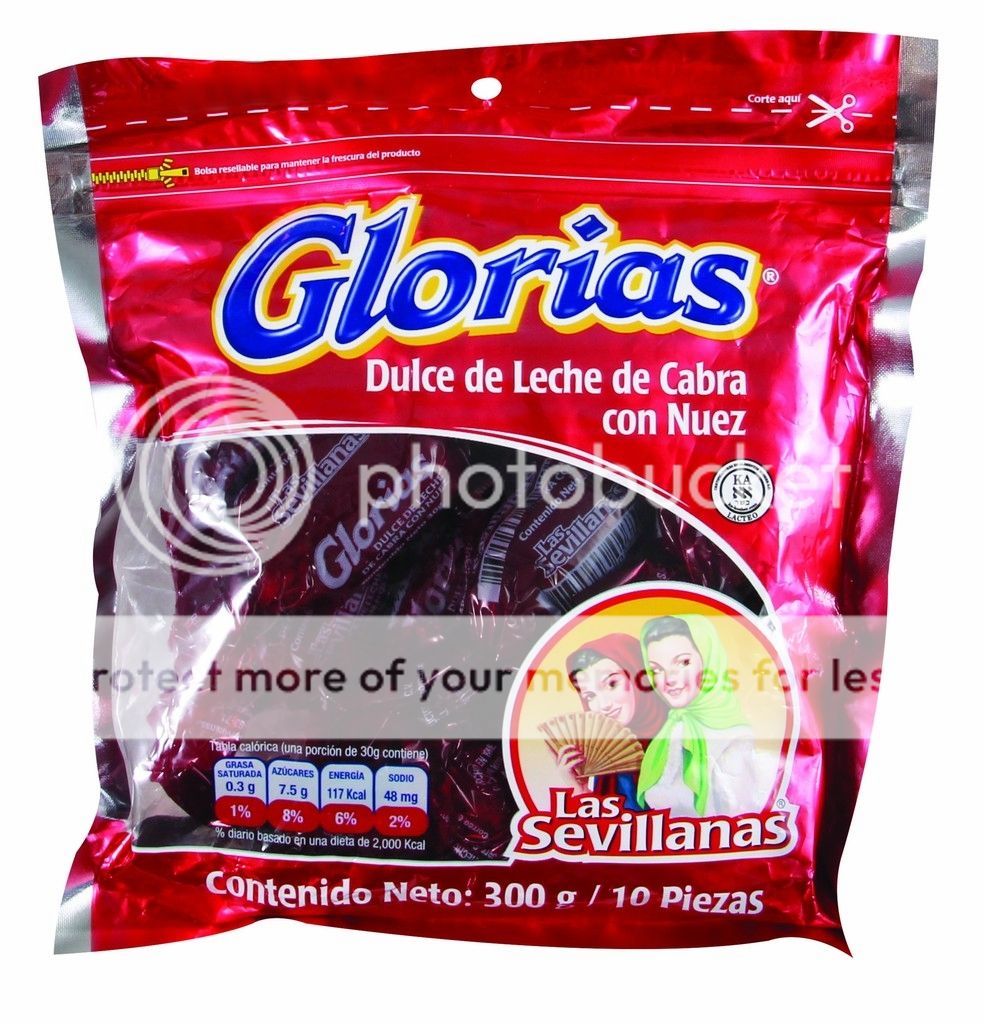 Glorias Las Sevillanas Resealable Pack Goat's milk Candy Mexican 2 Pack ...